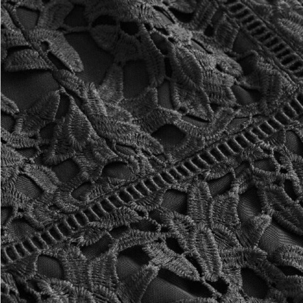 CITY CHIC SO FANCY LACE, FIT AND FLARE DRESS - BLACK SIZE 20 (NEW WITH TAGS) A20 - Picture 6 of 7